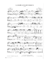 descargar la partitura para acordeón La dame aux yeux bleus (Tango) en formato PDF