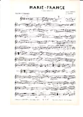 download the accordion score Marie-France (Orchestration) (Valse Musette) in PDF format