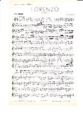 télécharger la partition d'accordéon Lorenzo (Orchestration) (Tango) au format PDF