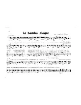 descargar la partitura para acordeón La Bamba alegre en formato PDF