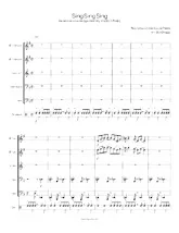 télécharger la partition d'accordéon Sing Sing Sing (Quintet Brass + Drumset) (Parties Cuivres) (Based on an arrangement by : Vojtěch Polej) (Arrangement : Bob Driggs) au format PDF