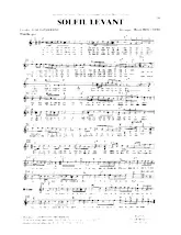 scarica la spartito per fisarmonica Soleil levant (Interprètes : Jacques Hélian / Patrice et Mario) (Marche) in formato PDF