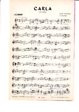 download the accordion score Carla (Orchestration) (Paso Doble) in PDF format