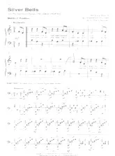 télécharger la partition d'accordéon Silver Bells (Du Film : The Lemon Drop Kid) (Arrangement : Sharon Aaronson) (Chant de Noël) au format PDF