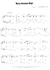 descargar la partitura para acordeón Rocky Mountain High (Folk) en formato PDF