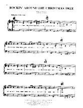 scarica la spartito per fisarmonica Rockin' around the Christmas tree (Chant de Noël) in formato PDF