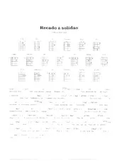 download the accordion score Recado à solidão (Chant : Maysa) (Bossa Nova) in PDF format