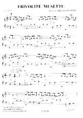 télécharger la partition d'accordéon Frivolité Musette (Java) au format PDF