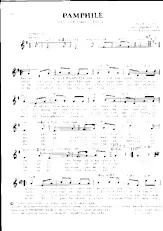 télécharger la partition d'accordéon Pamphile (Le cordonnier Pamphile) (Arrangement : Gérard Doulssane) (Marche) au format PDF