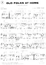 scarica la spartito per fisarmonica Old folks at home (Amour bon marché) (Marche) in formato PDF