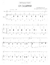 download the accordion score Oh Susanna (Arrangement : Sean O'Loughlin) (Two-Step) (Marche) in PDF format