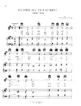 descargar la partitura para acordeón O come all ye Faithful (Adeste Fidelis) (Chant de Noël) en formato PDF
