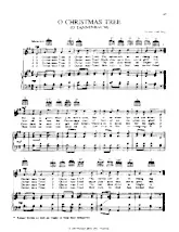 télécharger la partition d'accordéon O Christmas tree (O Tannenbaum) (Chant de Noël) au format PDF
