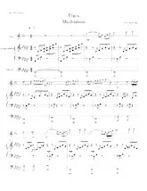 download the accordion score Thais / Meditation (Arrangement : M Granic) (Orgue + Sax) in PDF format