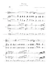 download the accordion score Poema (Quinteto de Tango) (Violon / Bandonéon / Piano / Contrabajo) in PDF format