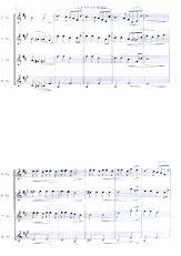 télécharger la partition d'accordéon La vie en rose (Quartet de Saxophones) (Parties Cuivres) au format PDF