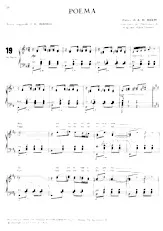 scarica la spartito per fisarmonica Poéma (Arrangement : Walter Pörschmann) (Tango) in formato PDF