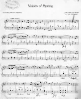 descargar la partitura para acordeón Voices of Spring (Arrangement : Al Richards) (Valse) en formato PDF