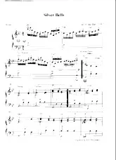 scarica la spartito per fisarmonica Silver bells (Arrangement : Gary Dahl) (Chant de Noël) in formato PDF