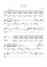 télécharger la partition d'accordéon Sérénade (Valse Espagnole) au format PDF