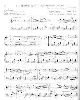 scarica la spartito per fisarmonica Romance Op 5 (Arrangement : Robert de Kers) (Slow) in formato PDF