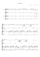 télécharger la partition d'accordéon El Silenzio / El Silencio (Quartet : Tromba / Coro / Pianoforte / Basso) au format PDF