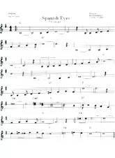 download the accordion score Spanish Eyes (Arrangement : Michel Custine) (Duo : Accordéon + Sax Alto) (Biguine) in PDF format