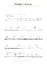 télécharger la partition d'accordéon Midnight in Moscow (Arrangement : Kenny Ball) (Sirtaki) au format PDF