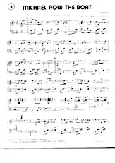 descargar la partitura para acordeón Michael row the boat (Michael Prends la route) (Arrangement : Lex Rambler) (Marche Américaine) en formato PDF