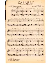 download the accordion score Cabaret (Valse) in PDF format