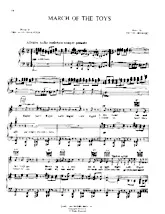 scarica la spartito per fisarmonica March of the toys (Chant de Noël) in formato PDF