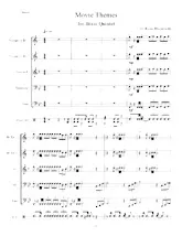 télécharger la partition d'accordéon Movie Themes / For Brass Quintet (Arrangement : Reese Blaskowski) (Parties Cuivres) au format PDF