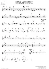 download the accordion score Bravo le fox trot in PDF format