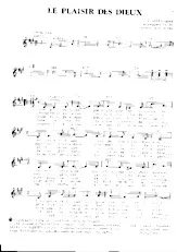 descargar la partitura para acordeón Le plaisir des Dieux (Arrangement : Gérard Doulssane) (Marche) en formato PDF