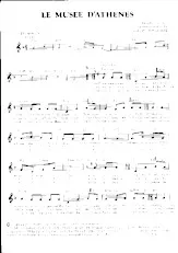 descargar la partitura para acordeón Le musée d'Athènes (Arrangement : Gérard Doulssane) (Marche) en formato PDF