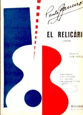 descargar la partitura para acordeón El Relicario (Arrangement : Paulo Barreiros) (Paso Doble Chanté) (Guitarre) en formato PDF
