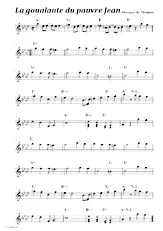 télécharger la partition d'accordéon La goualante du pauvre Jean (Chant : Edith Piaf) (Fox trot) (Relevé) au format PDF