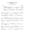 télécharger la partition d'accordéon La jambe en bois (Chant : Dranem) (Marche) au format PDF