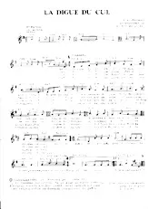 scarica la spartito per fisarmonica La digue du Cul (Arrangement : Gérard Doulssane) (Marche) in formato PDF