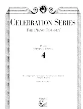 télécharger la partition d'accordéon Celebration Series : The Piano Odyssey (Piano Studies / Etudes 4) (15 Titres) au format PDF