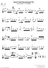 descargar la partitura para acordeón Scottish en goguette en formato PDF