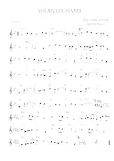 descargar la partitura para acordeón Nos belles années (Boléro) en formato PDF