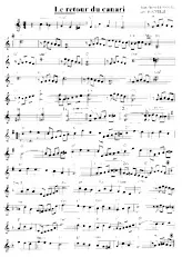 download the accordion score Le retour du Canari (Valse) in PDF format