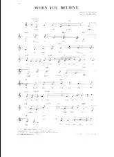 descargar la partitura para acordeón When you believe (Du film : The Prince of Egypt) (Chant : Mariah Carey & Whitney Houston) (Slow) en formato PDF