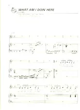 download the accordion score What am I doin' here (Slow Rock) in PDF format