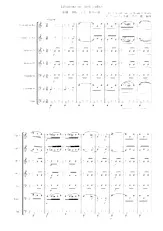 télécharger la partition d'accordéon Libiamo ne' lieti calici (Arrangement : by Kenichi Koda) (Quintet : Brass)(Parties  Cuivres) au format PDF