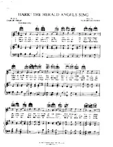 télécharger la partition d'accordéon Hark the Herald Angels sing (Chant de Noël) au format PDF