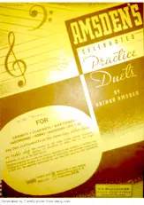 télécharger la partition d'accordéon Duets By Arthur Amsden : Celebrated Practice (For Cornets / Clarinets / Baritones / Saxophones / Horns etc) au format PDF