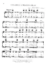 scarica la spartito per fisarmonica He's only a prayer away (Chant de Noël) in formato PDF