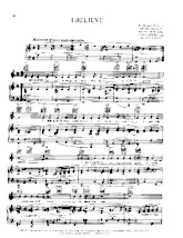 scarica la spartito per fisarmonica I believe (Chant de Noël) in formato PDF
